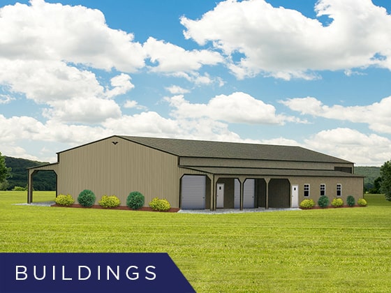 Steel Building Garages For Sale